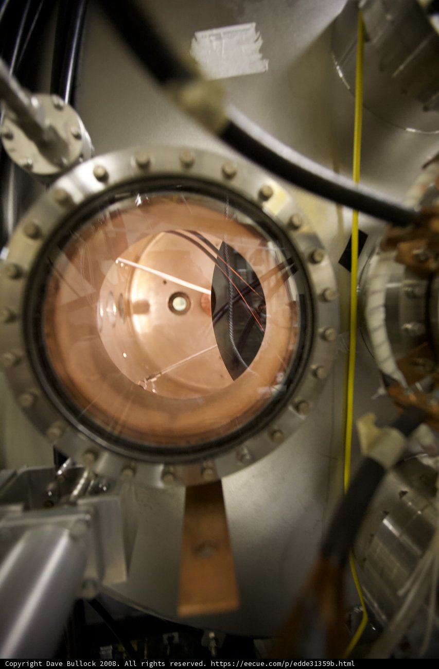 A closer look at the machine spoke