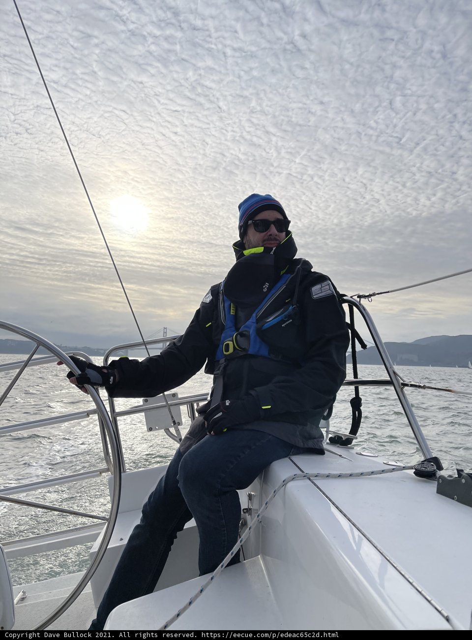 Captain Dave B Sits at the Helm