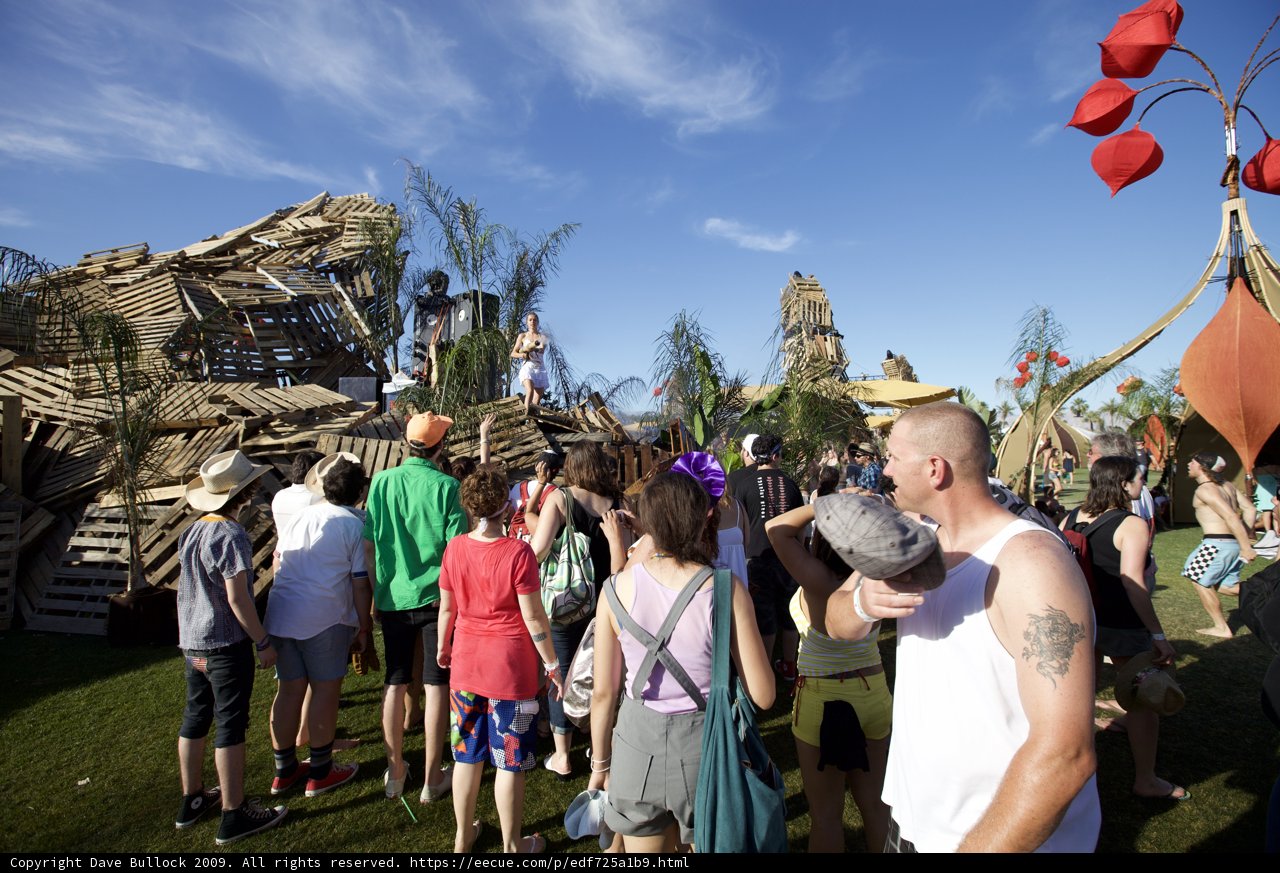 Balloon Structure at Coachella