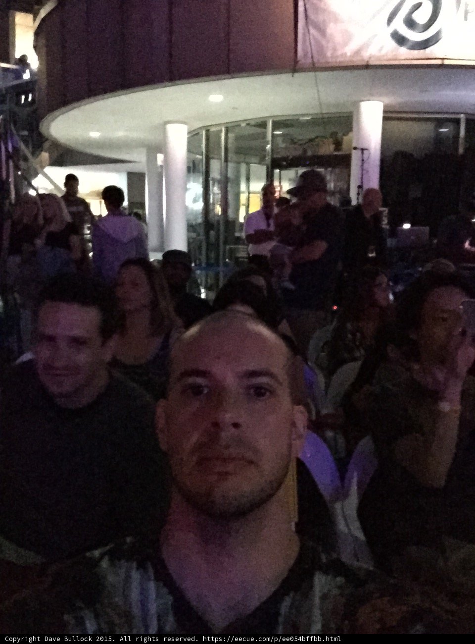 Concert Selfie California Plaza