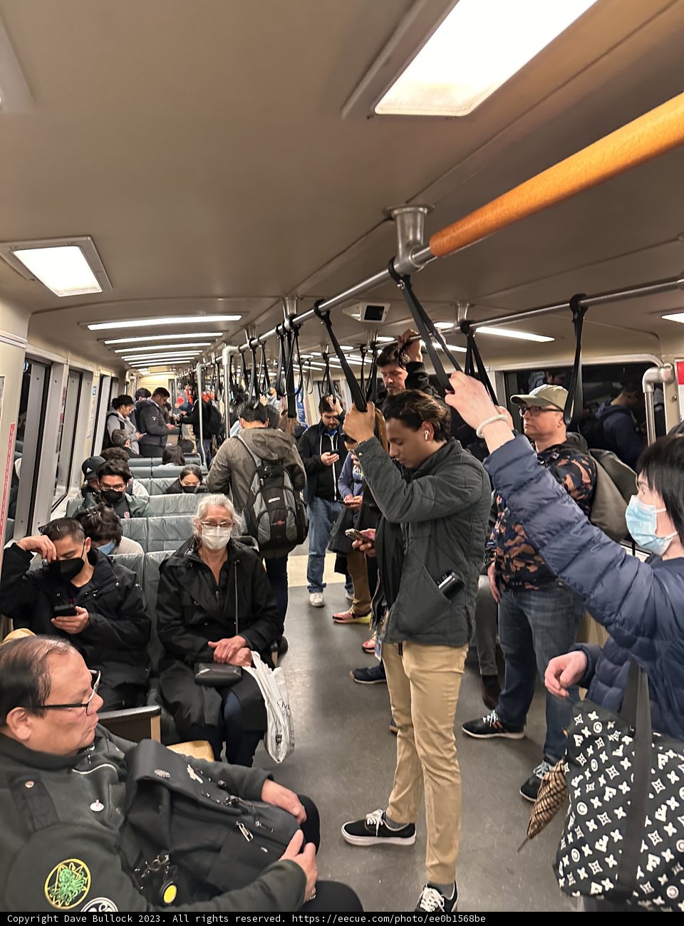 Rush Hour on the San Francisco Subway