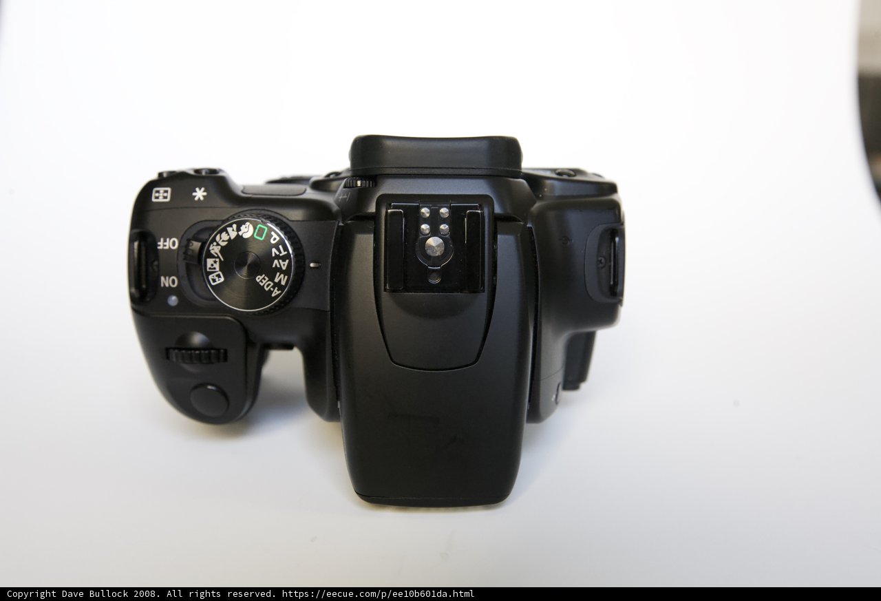 Digital Camera with Flash and Lens
