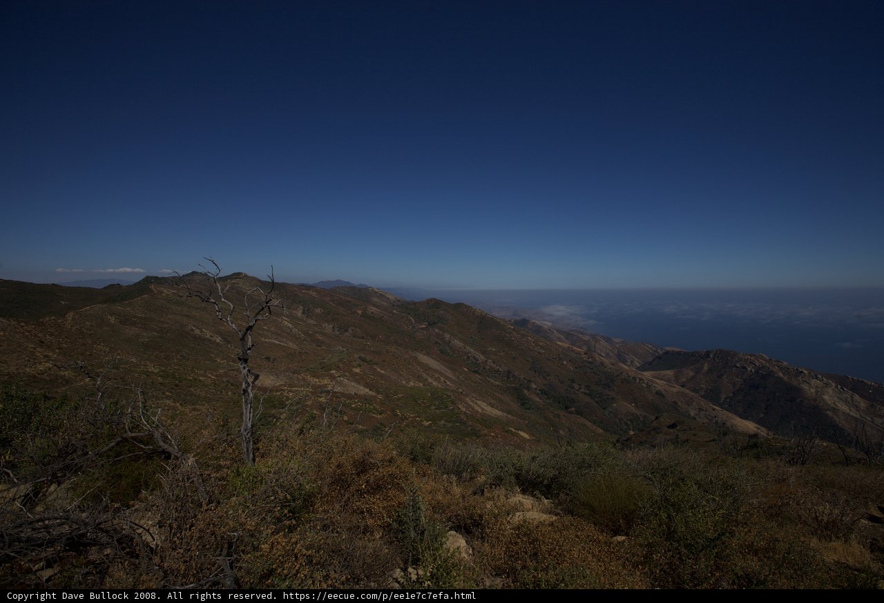 Majestic View of the Mountains and Ocean