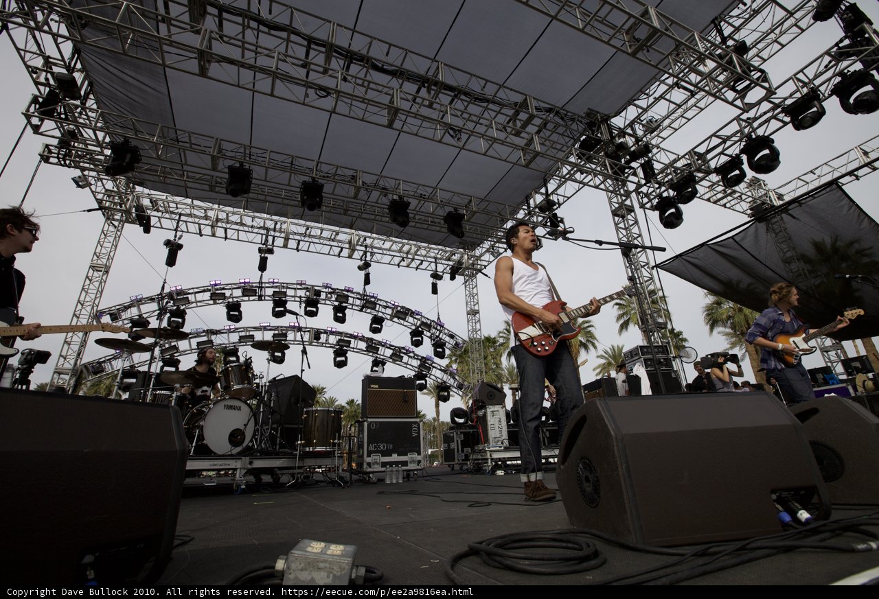 Namewee and Band Rocking the Coachella Stage