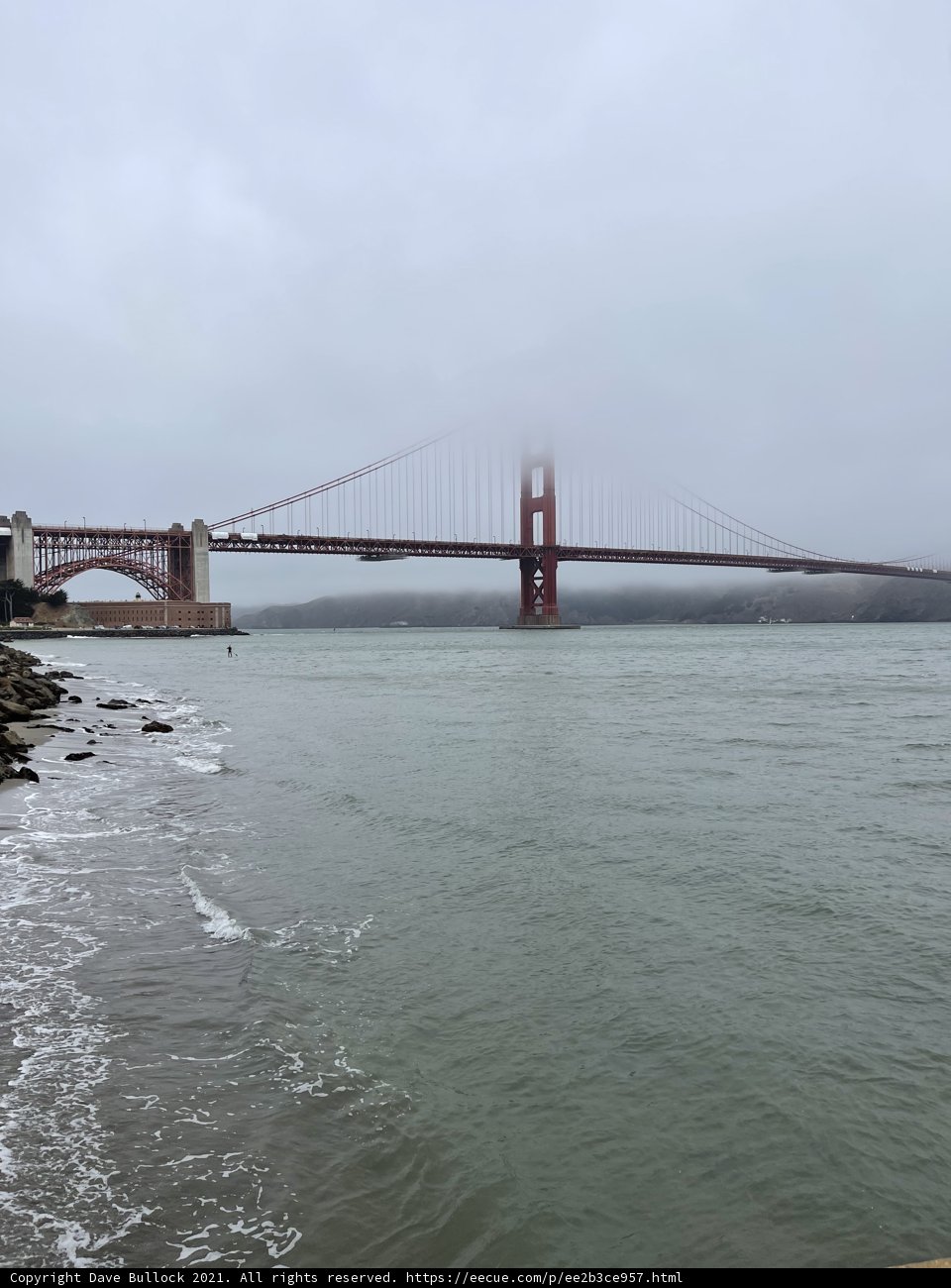 A Foggy Day at Golden Gate Bridge