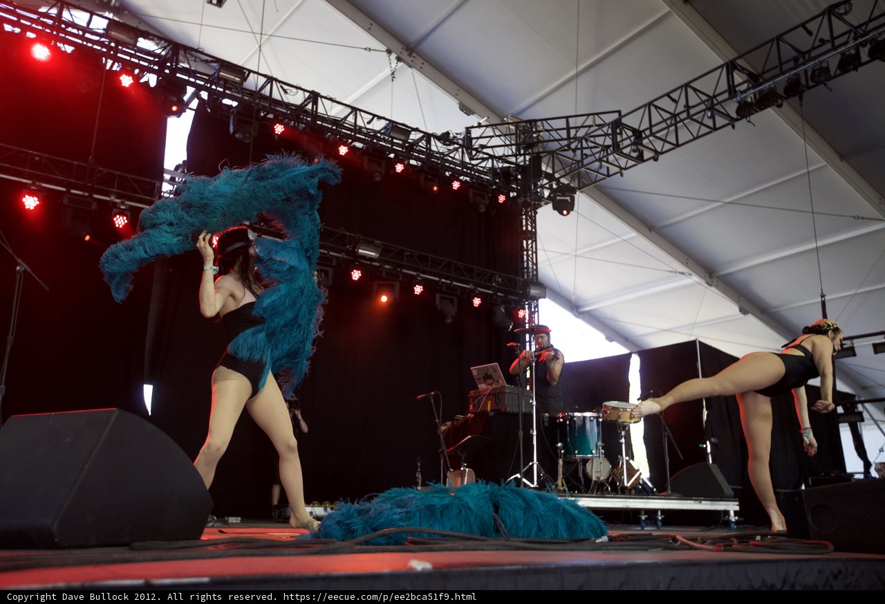 Blue Feather Entertainer