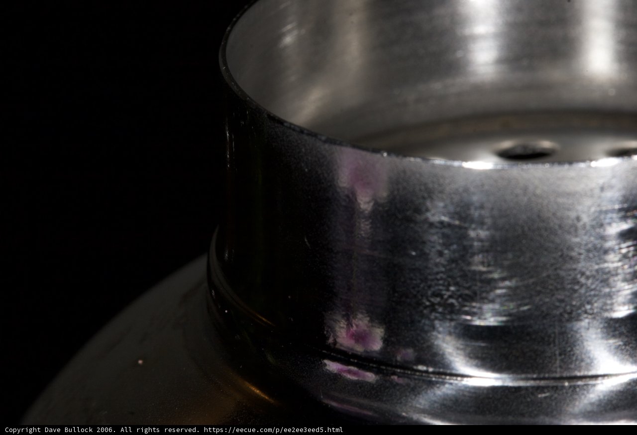 Shimmering Aluminium Pot with Lid
