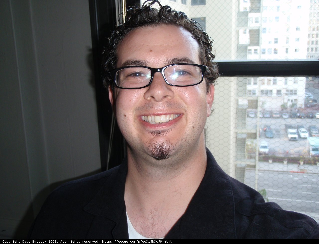 Dave B with his signature glasses and a smile