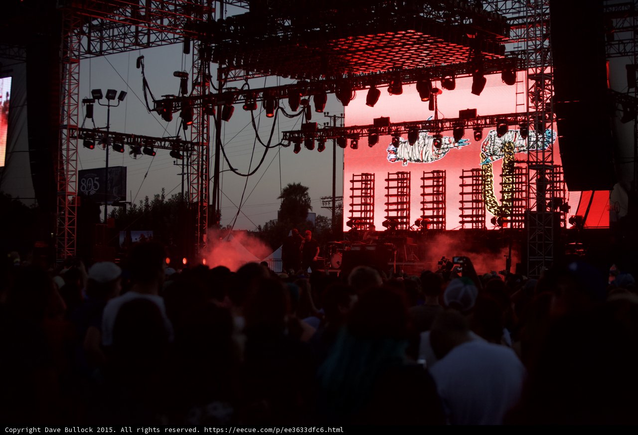 RTJ Stage from Crowd