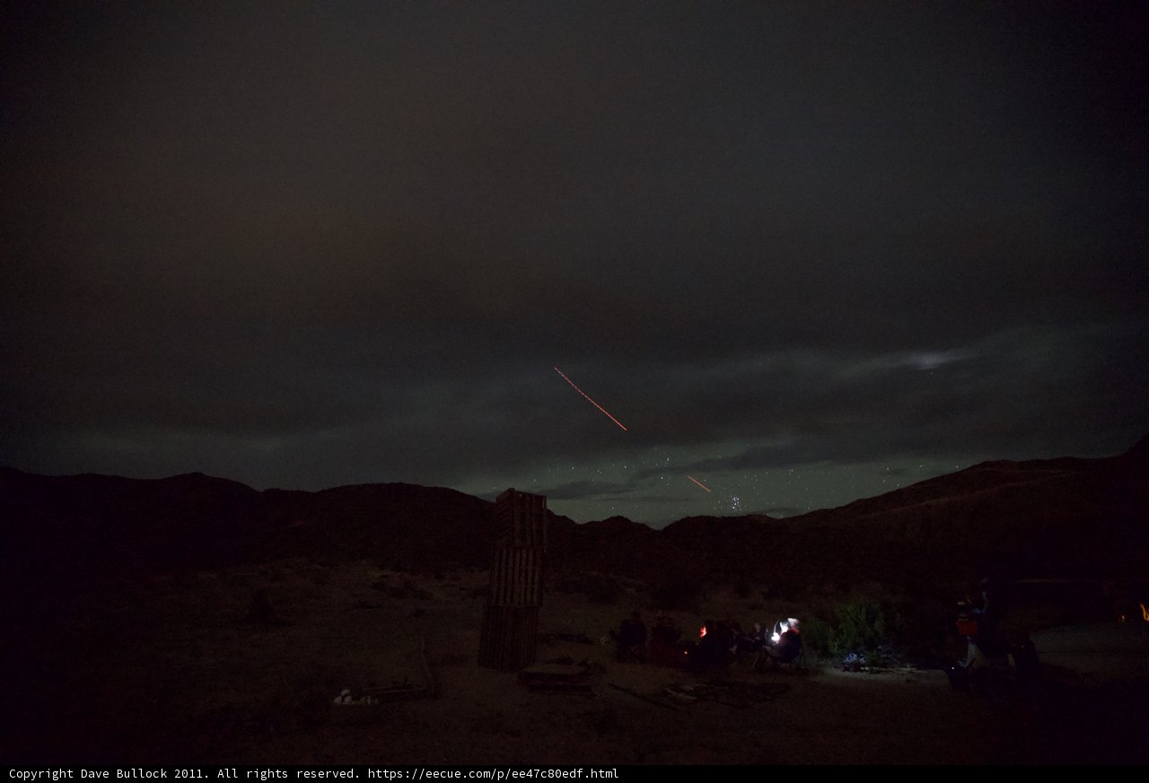 Night Flight in the Desert