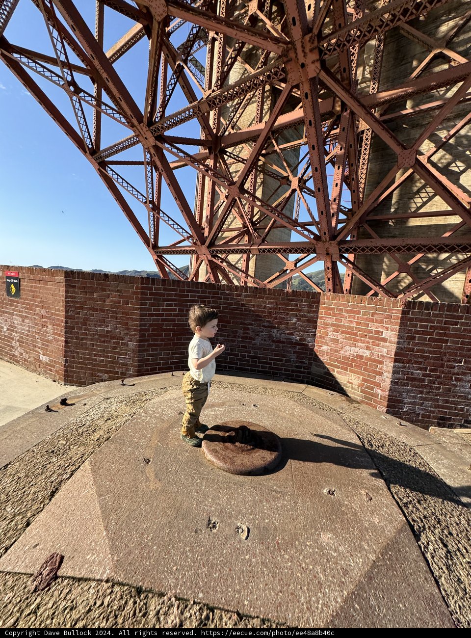 Defying Gravity: A Leap on Fort Point's Brick Wall