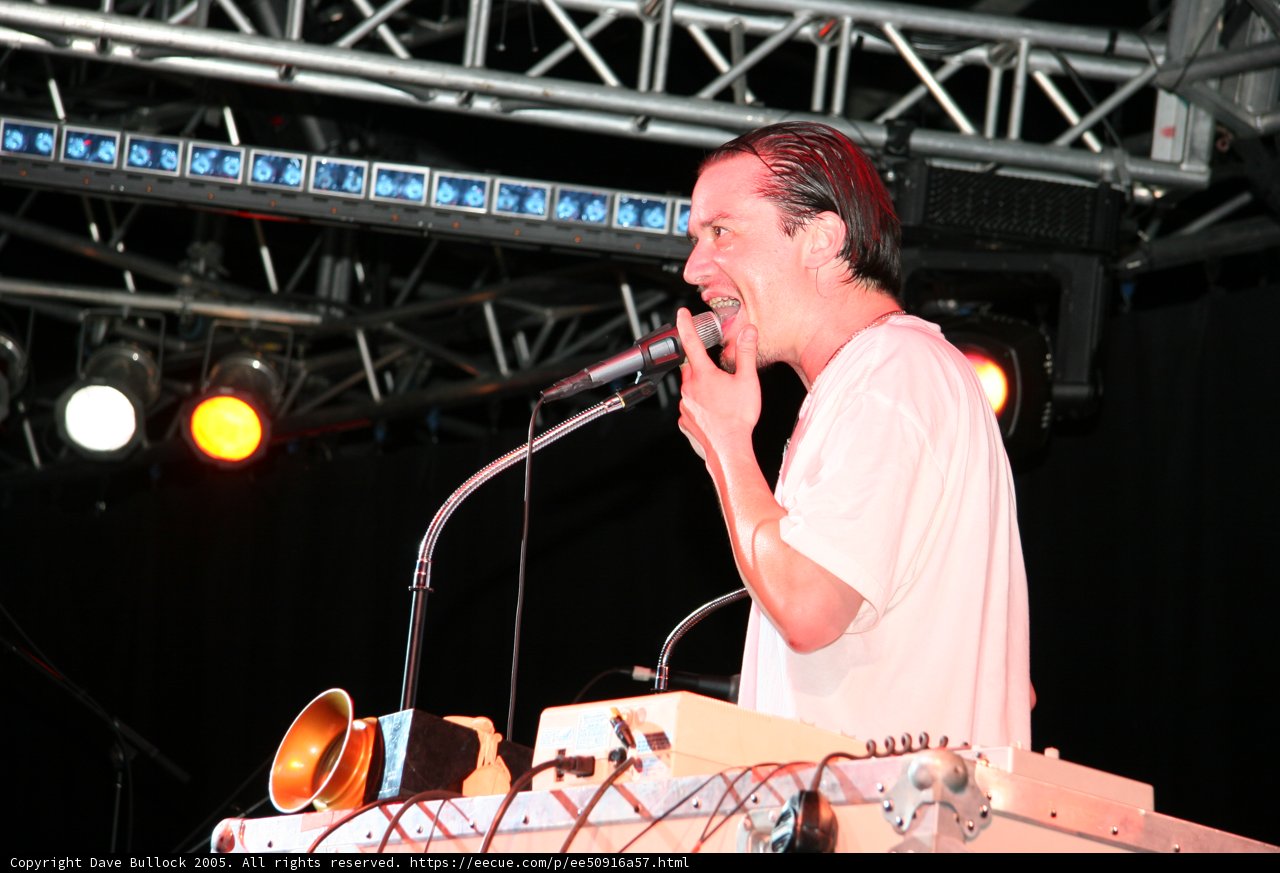 Mike Patton Rocks the Stage with his Power Vocals