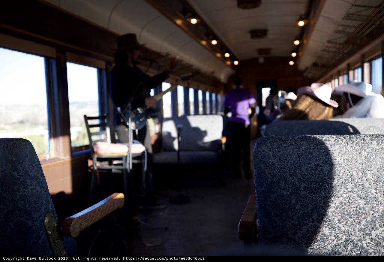 Vintage Train Car Interior with Elegant Seating