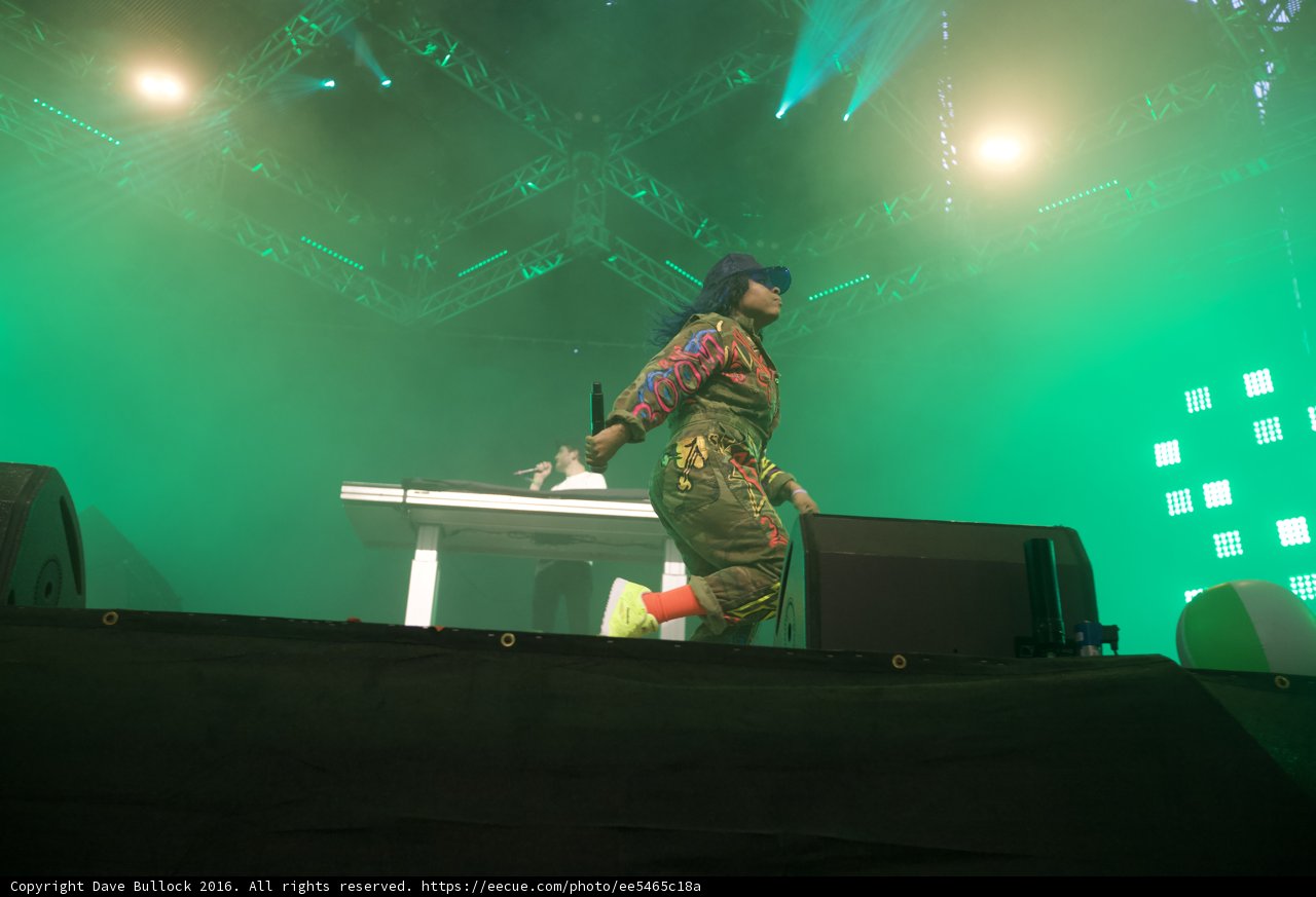Green Goddess on Stage