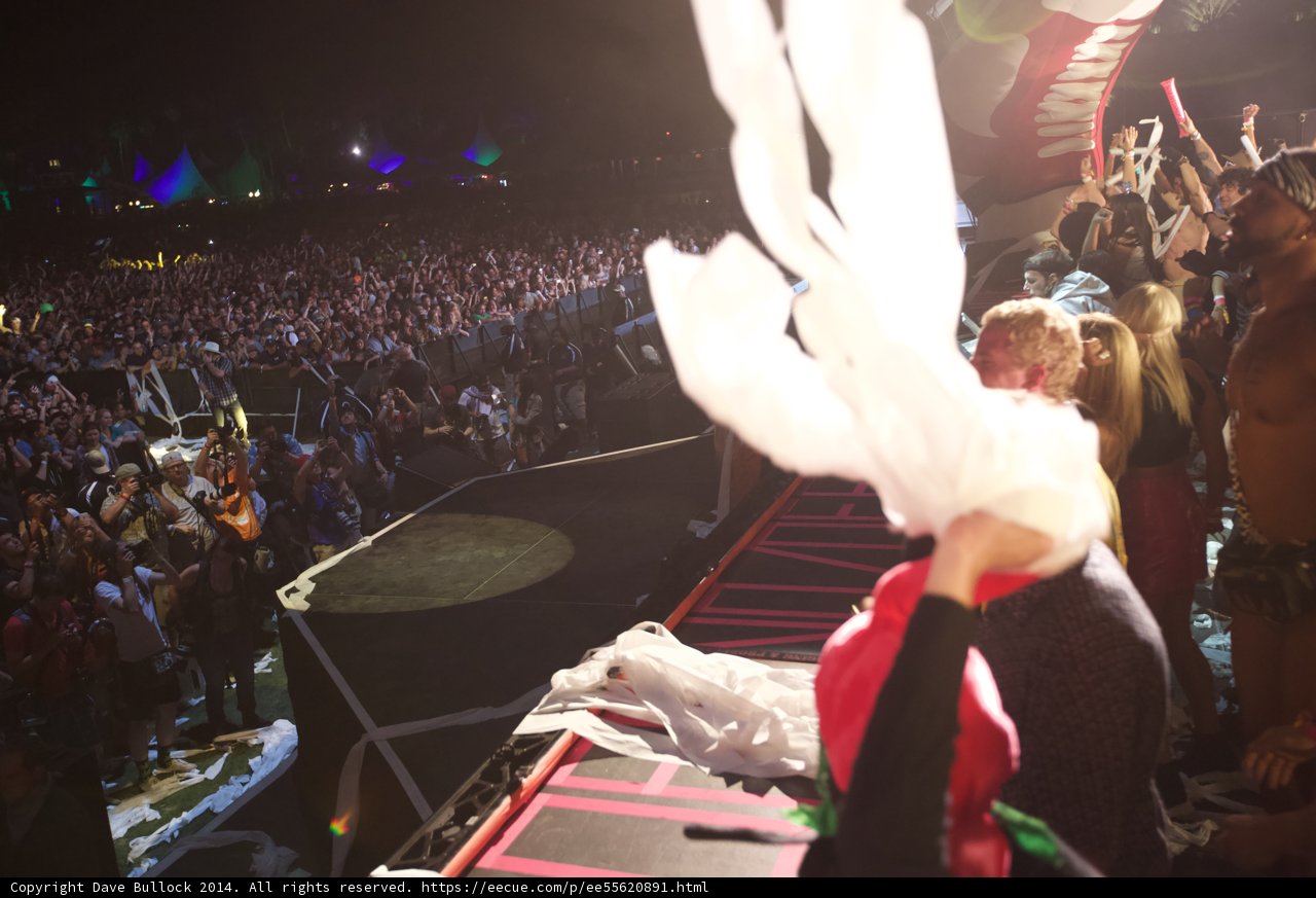Raising the Flag at Coachella