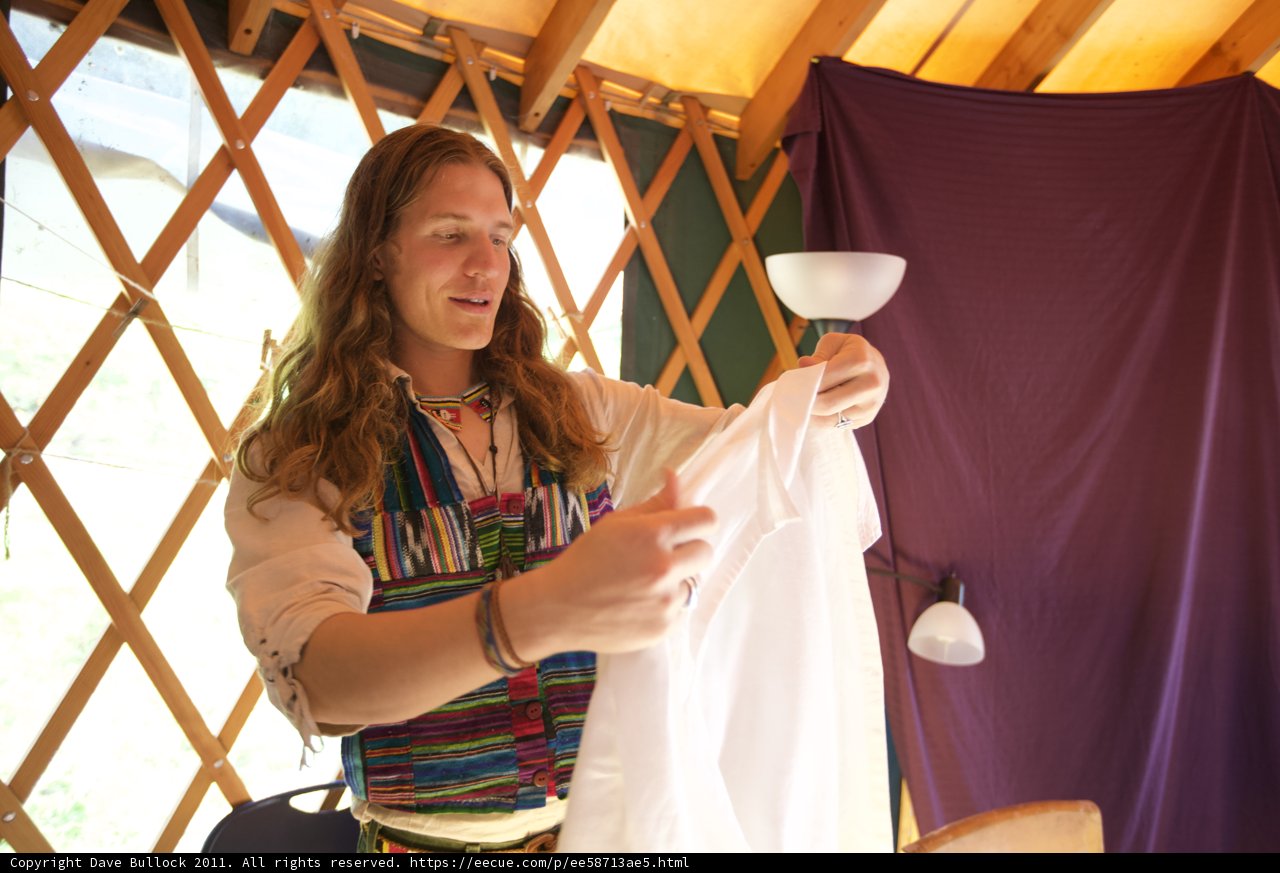 The White Shirt in the Yurt
