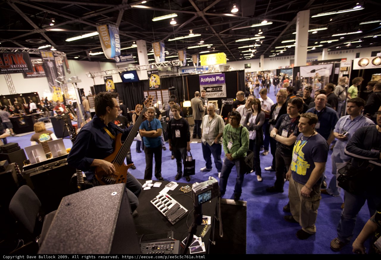 Charlie Miller Entertains Convention Crowd with Guitar