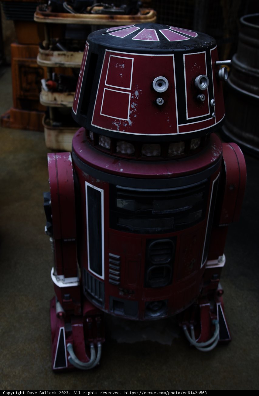 R2D2 Robot Takes a Seat
