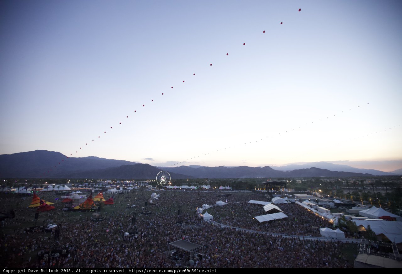 Balloon Extravaganza at Coachella