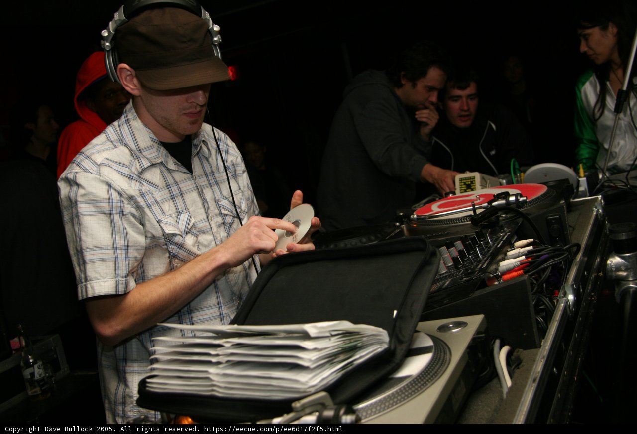 The Deejay in Black Hat