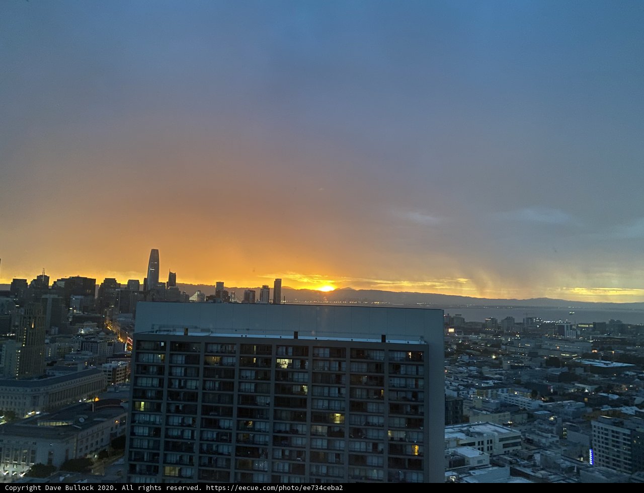 Golden Hour over San Francisco