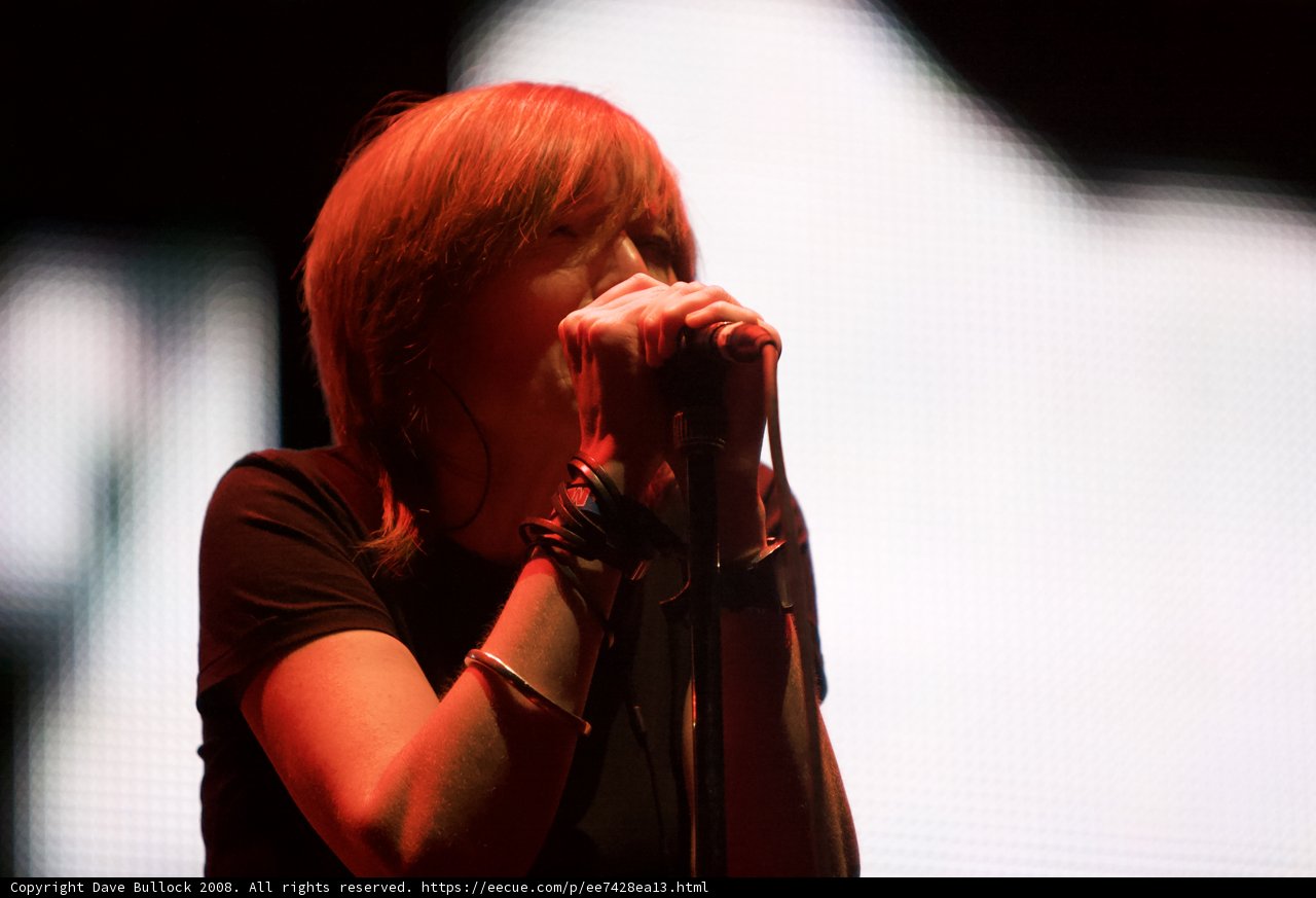 Redheaded Woman Rocks Coachella Stage