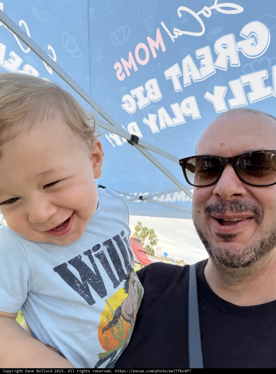 Sunny Smiles at the Ballpark