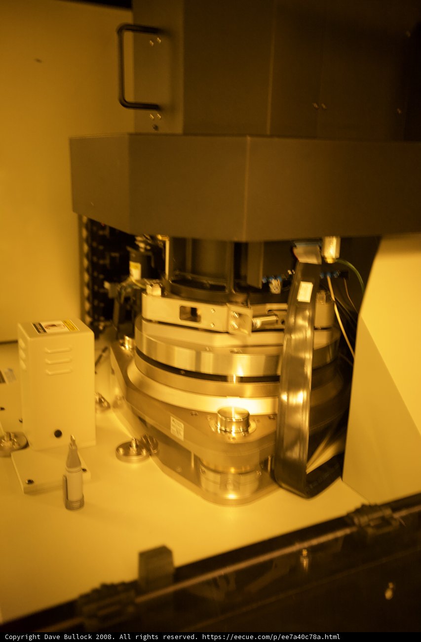 Nanomachine with Metal Object
