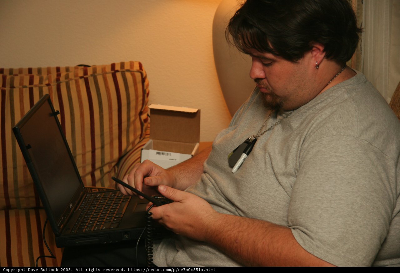 Man on Couch with Laptop