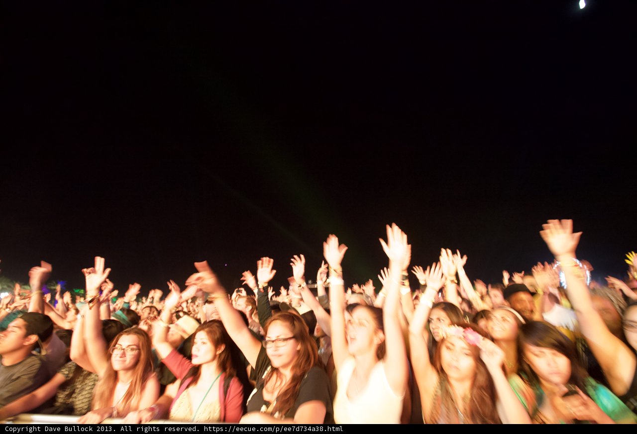 Hands Up at Coachella