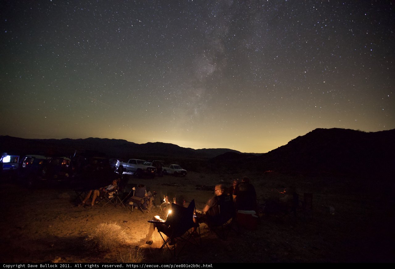 Milky Way Bonfire