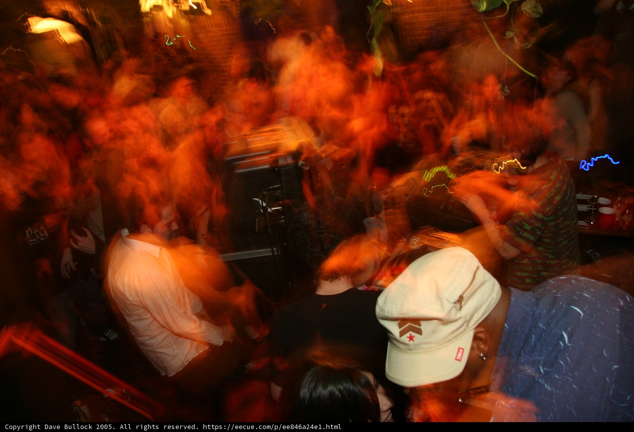 Blurred Nightlife Madness