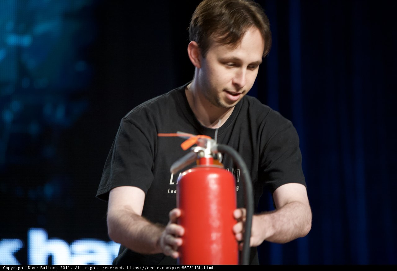 Firefighter in Action