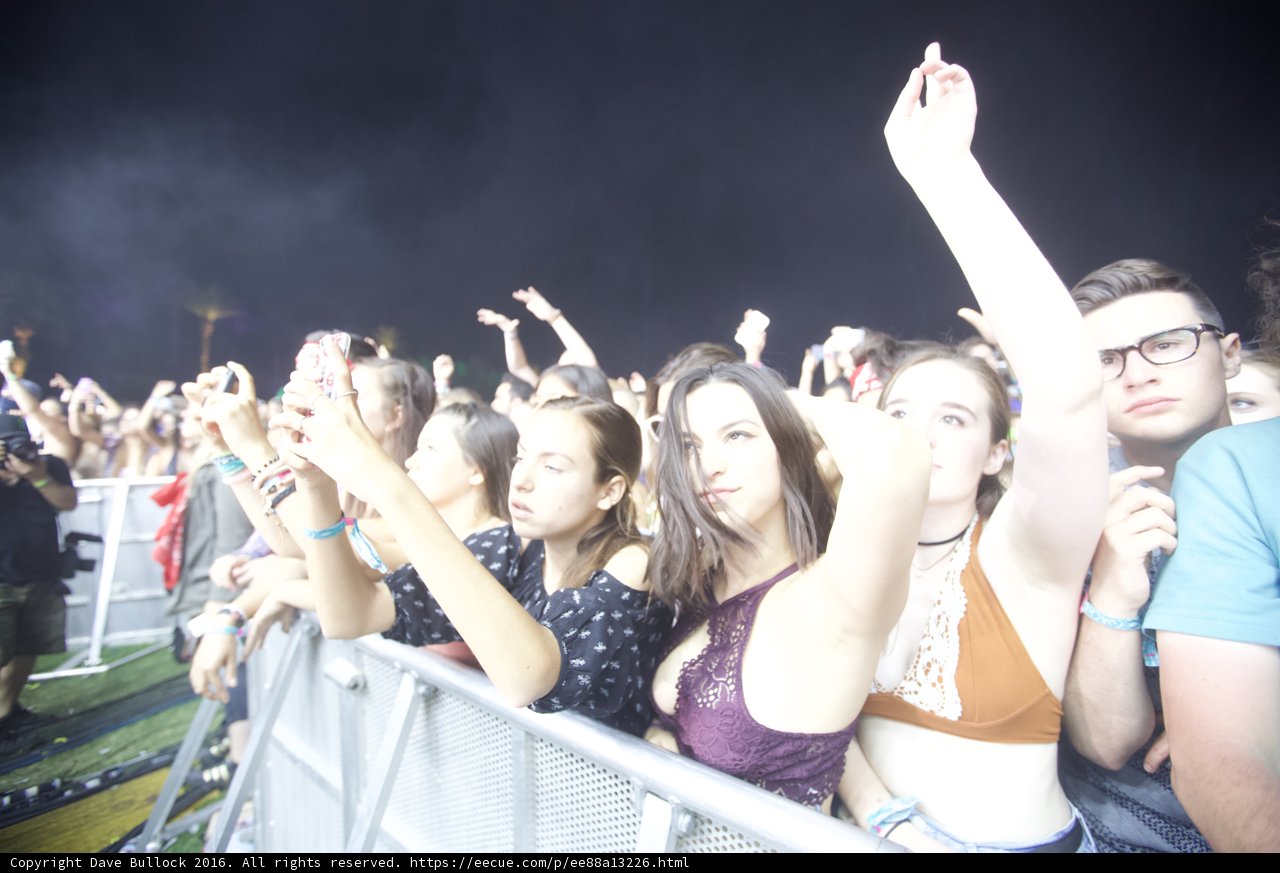 A Sea of Hands at Coachella