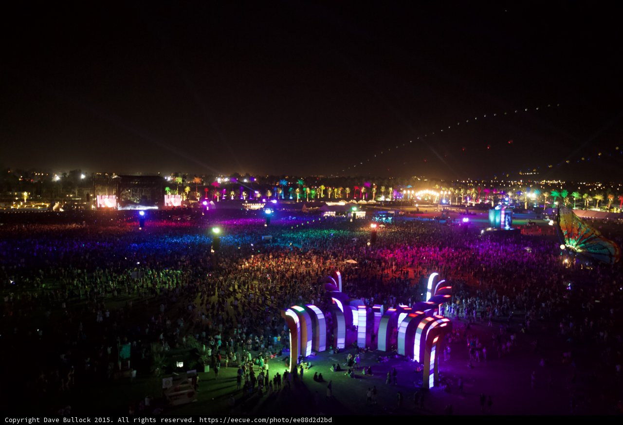 Electrifying Night at Coachella