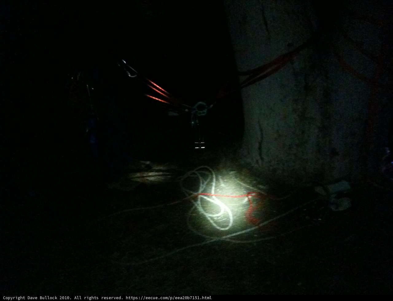 Unearthly Light in the Dark