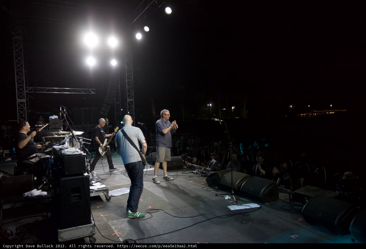 On Stage with the Crowd