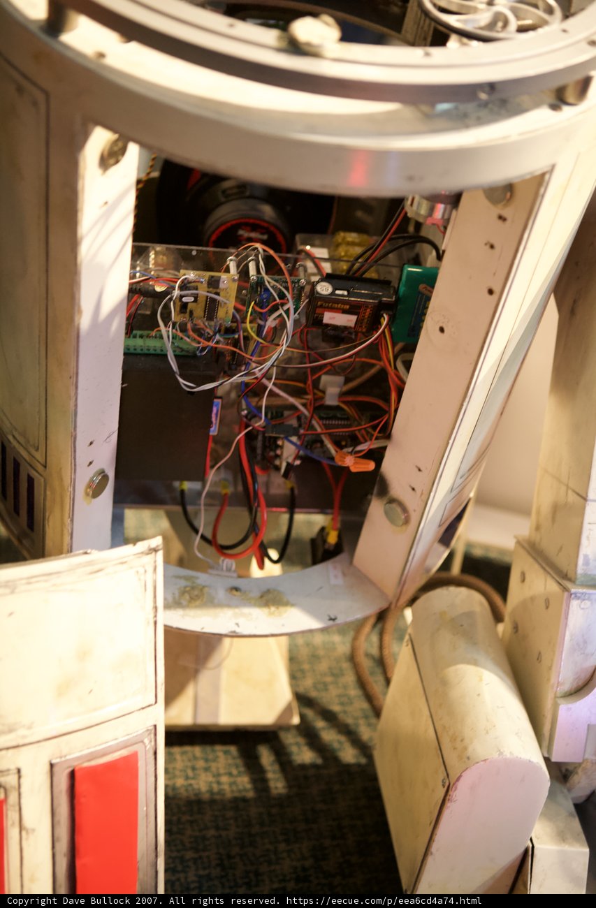 Inside the Wires of a Star Wars Robot