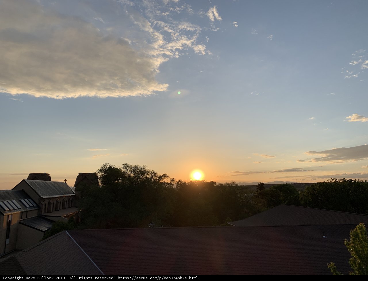 Rooftops at Sunset