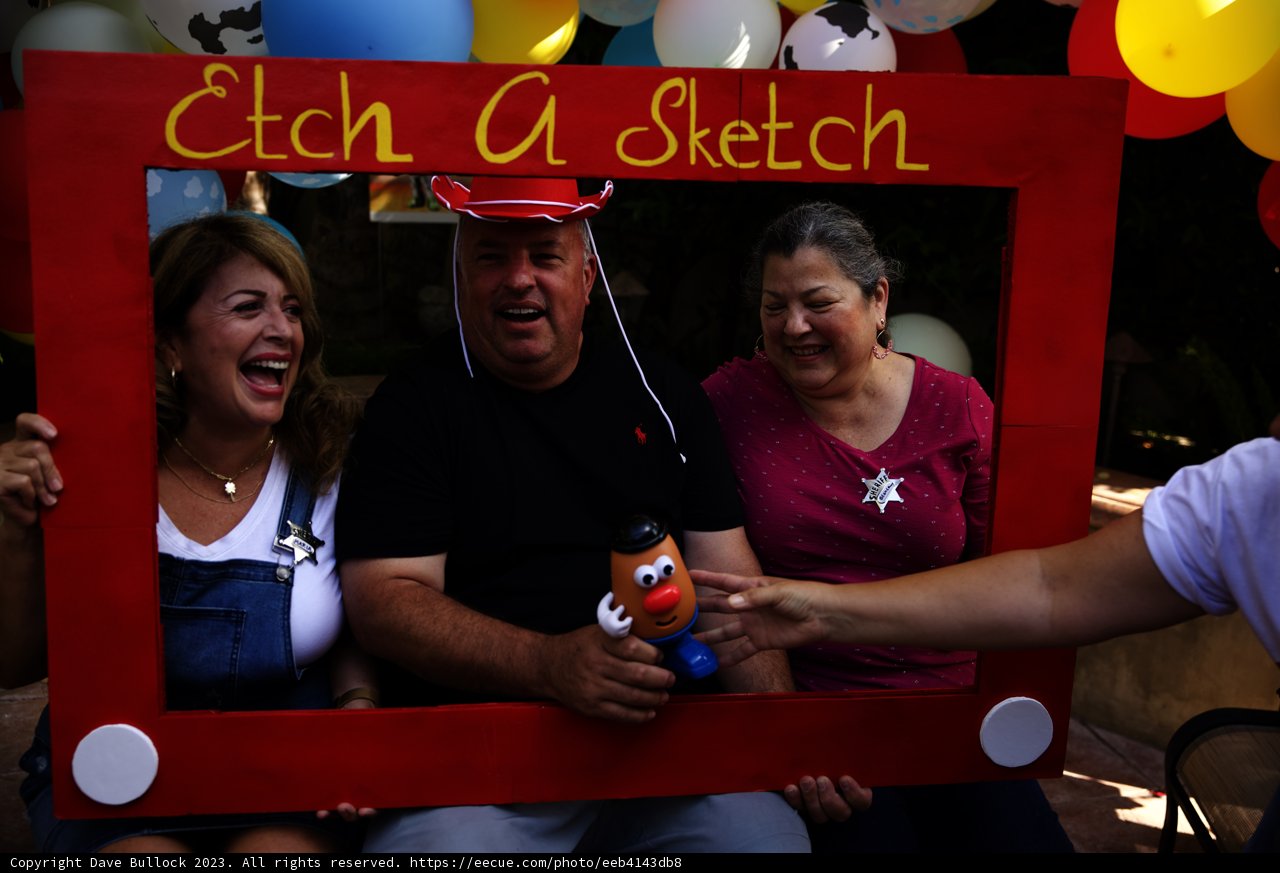 Etch A Sketch Birthday Extravaganza!