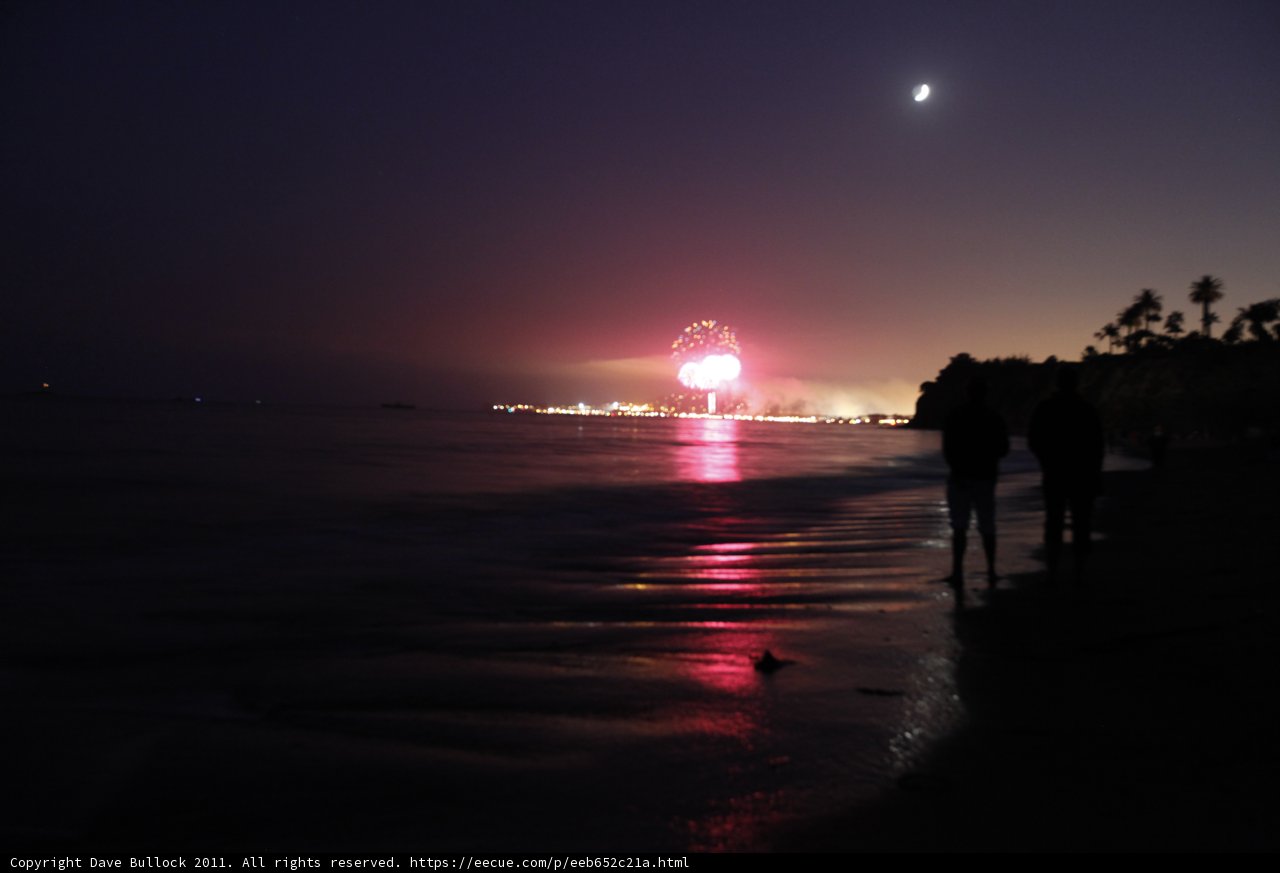 Fireworks Spectacular at Montecito Beach