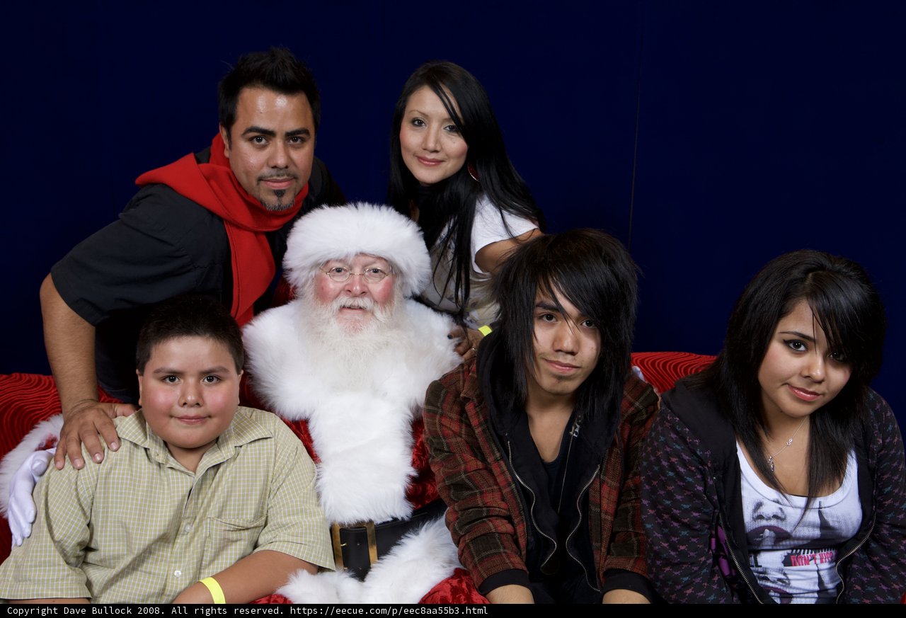 Group Santa Photo