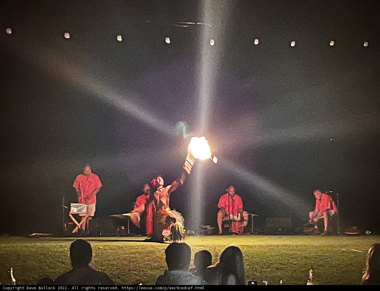 Fiery Performance on Maui