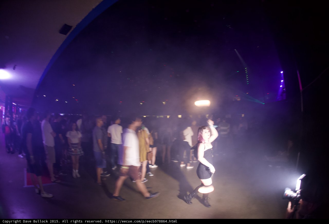 Fire Spinner in Light