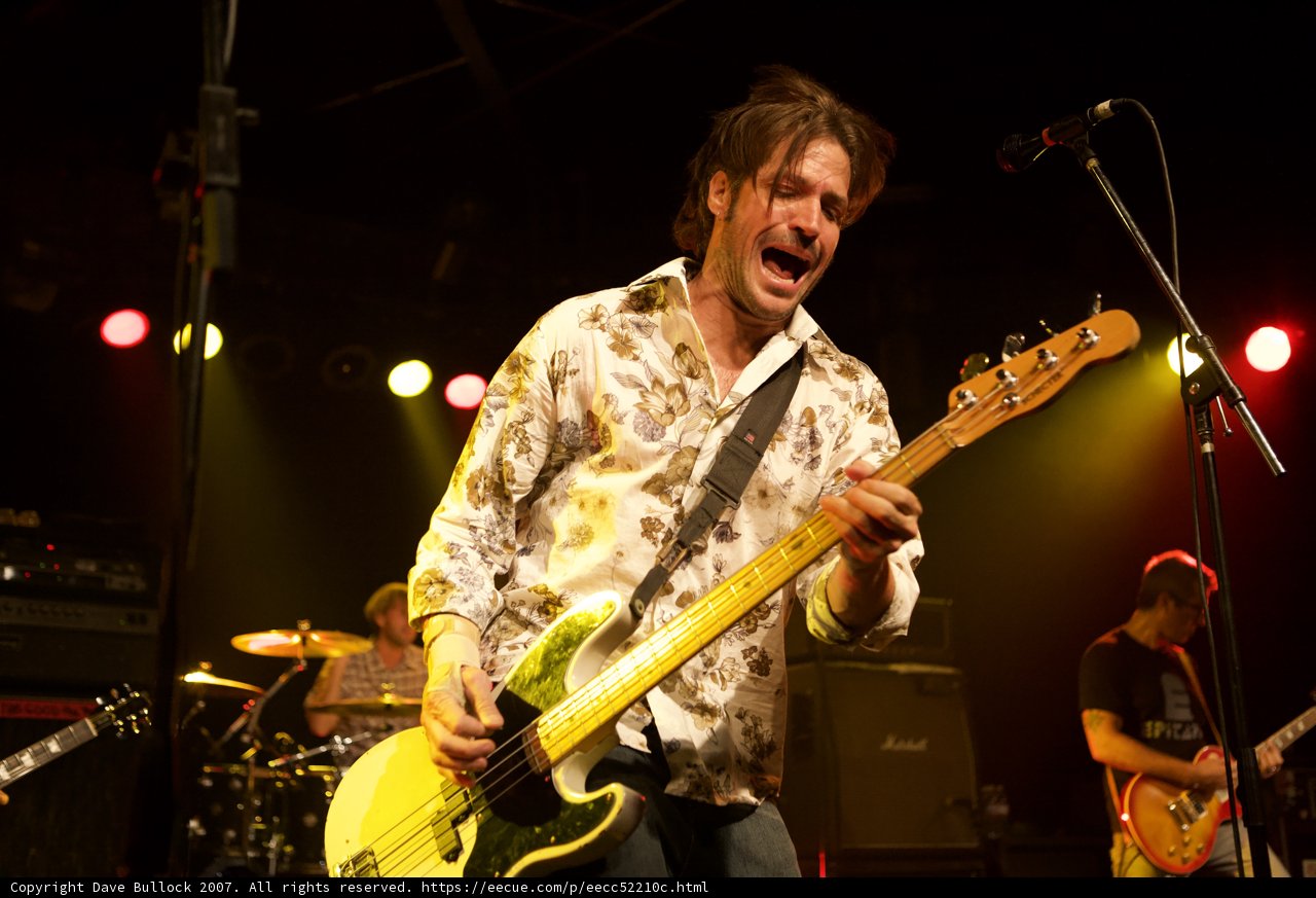 The Guitarist Rocks The Stage
