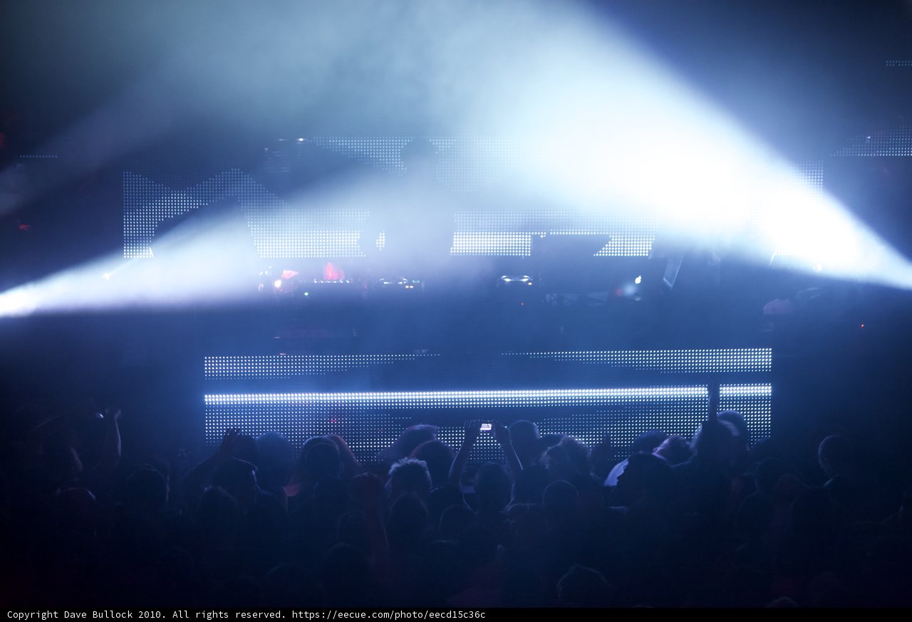 Bright Lights and Rock Concert Energy