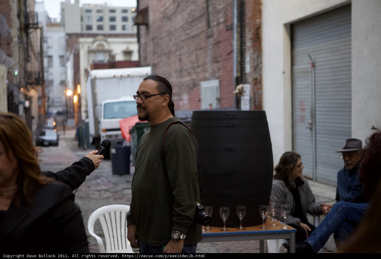 Wine Barrel Alleyway