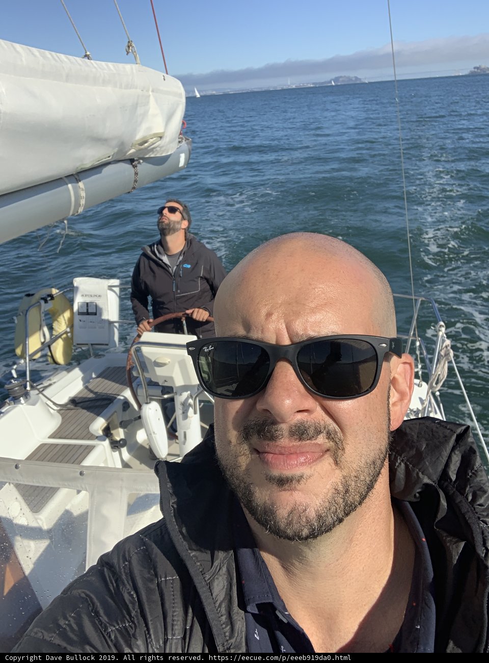 Selfie on the Sailboat