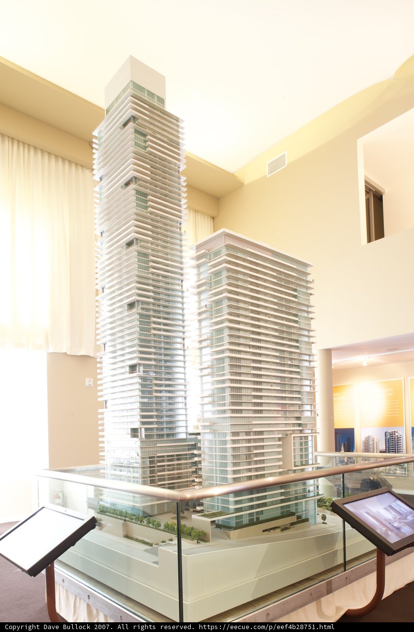 Model of a Modern Urban Condo