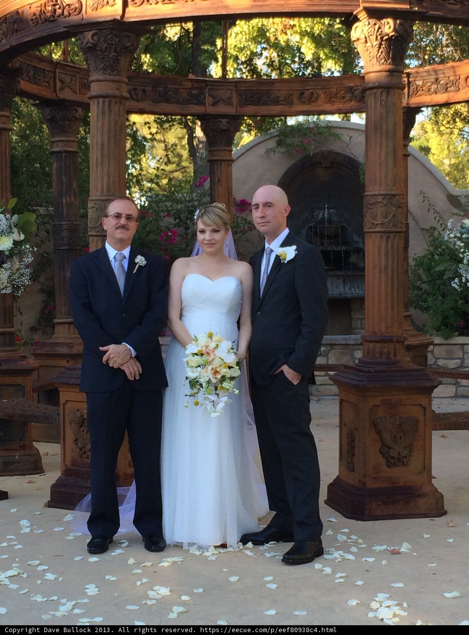 Wedding Bliss Under a Gazebo